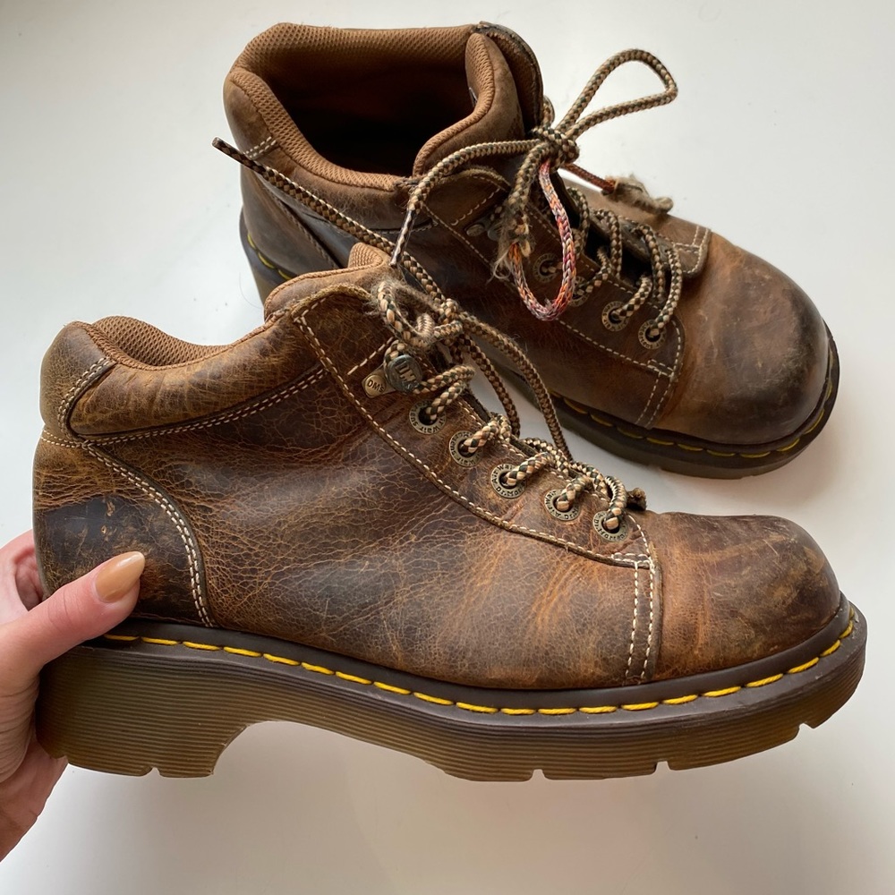 Dr. Martens Brown Combat Boots